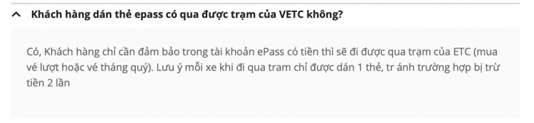 Thêm nhiều trạm thu phí có VETC