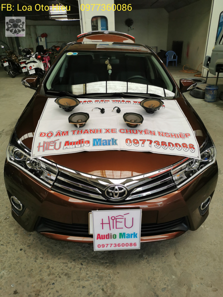 Toyota Altis 2021 Khai Xuân nâng cấp âm thanh