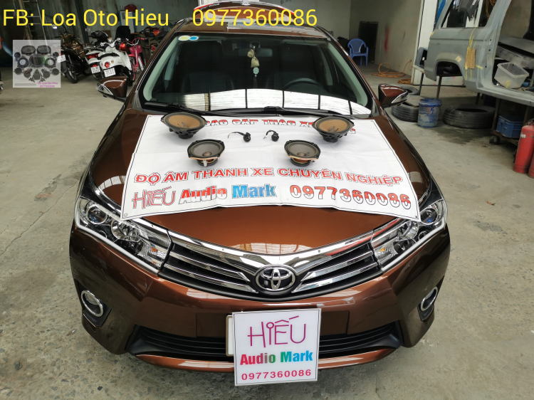 Toyota Altis 2021 Khai Xuân nâng cấp âm thanh