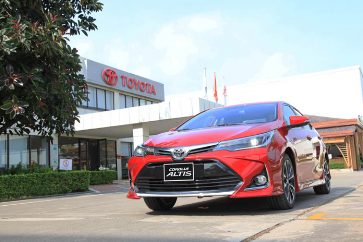 Thế hệ mới của Toyota Corolla Altis tại Thái Lan sắp có bản nâng cấp mới