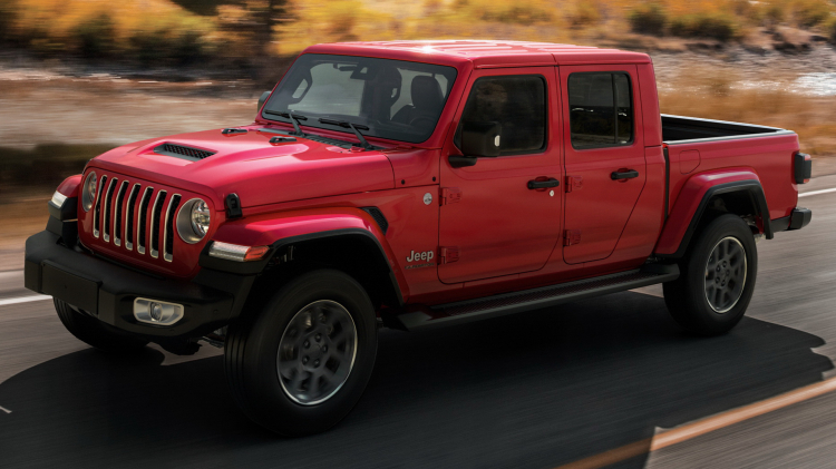 Jeep Gladiator 2021 mở bán tại Châu Âu: trang bị duy nhất động cơ diesel V6 3.0L