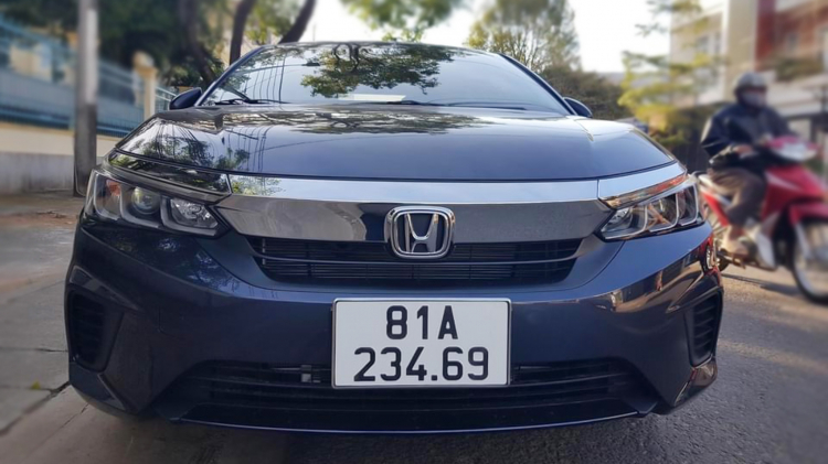 Honda City 2021 bắt đầu tới tay khách hàng đặt trước và lăn bánh trên đường