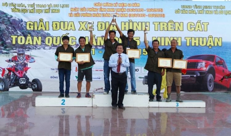 Tường thuật Giải Đua Xe Địa Hình Trên Cát Toàn Quốc Năm 2015