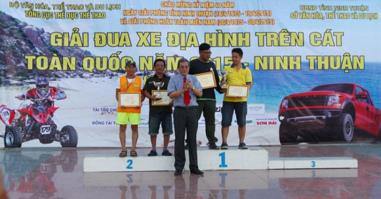 Tường thuật Giải Đua Xe Địa Hình Trên Cát Toàn Quốc Năm 2015