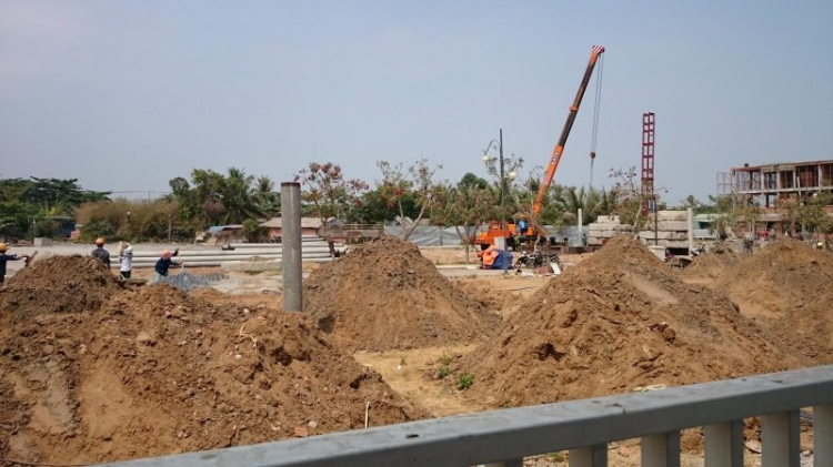 Tiến độ dự án Phố Đông Village Tiến độ dự án Phố Đông Village