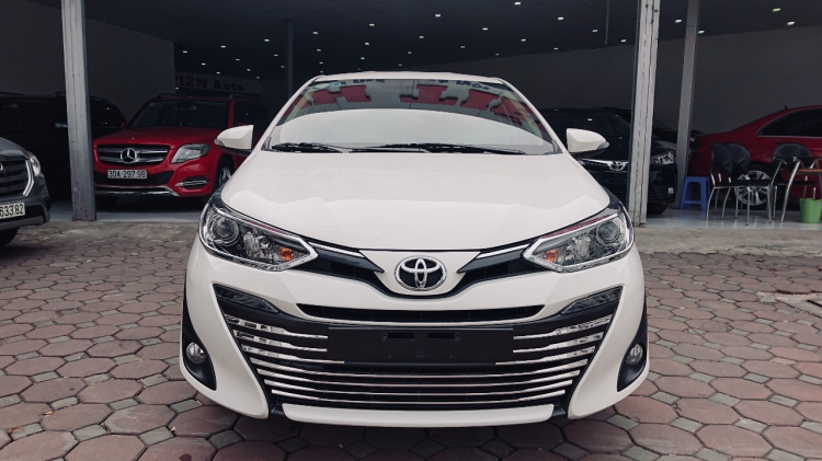 Vios 2019 Bản G màu trắng - Hà Nội - Giá hạt rẻ dịp sát tết