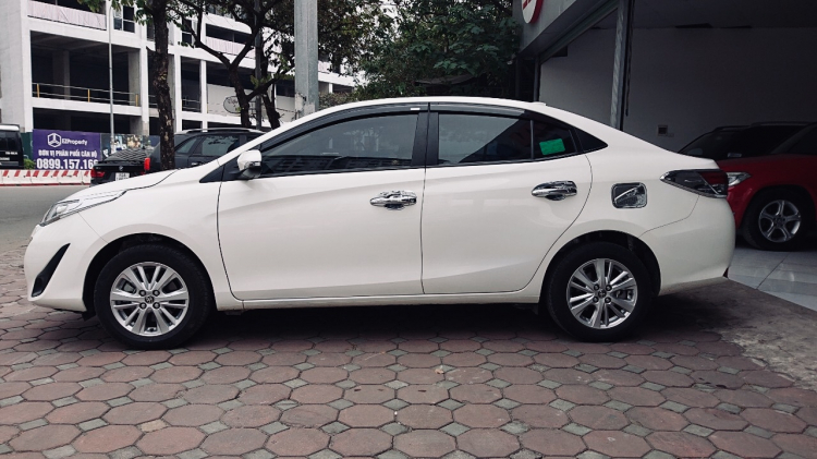 Vios 2019 Bản G màu trắng - Hà Nội - Giá hạt rẻ dịp sát tết