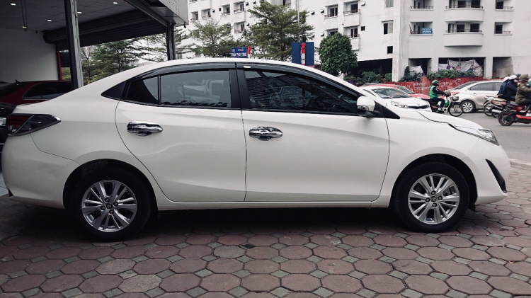 Vios 2019 Bản G màu trắng - Hà Nội - Giá hạt rẻ dịp sát tết