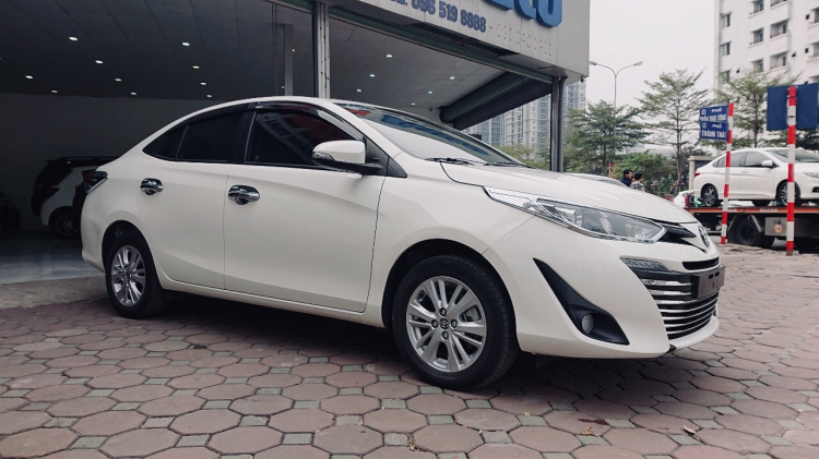 Vios 2019 Bản G màu trắng - Hà Nội - Giá hạt rẻ dịp sát tết