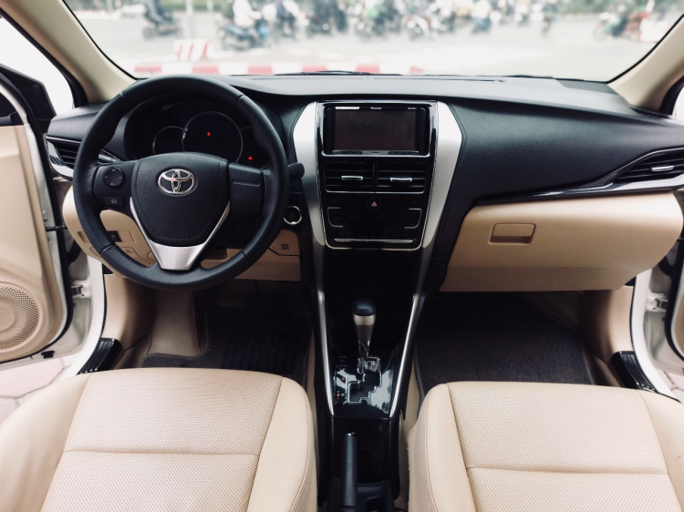 Vios 2019 Bản G màu trắng - Hà Nội - Giá hạt rẻ dịp sát tết