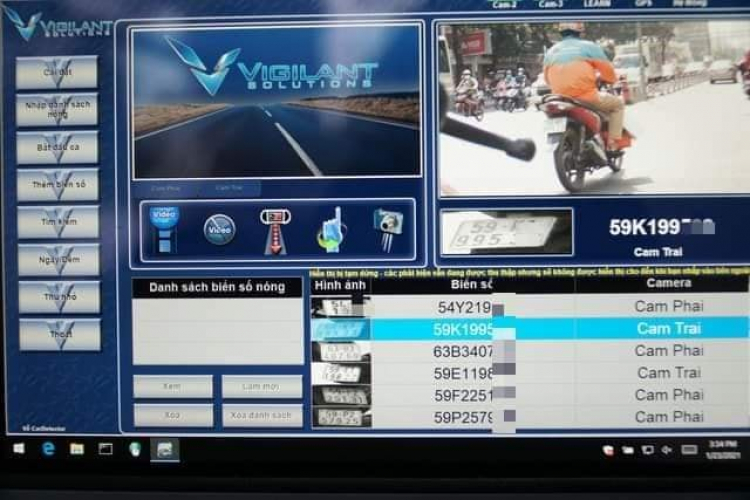 Vigilant Solutions - Nhận diện biển số xe di động trang bị cho CSGT