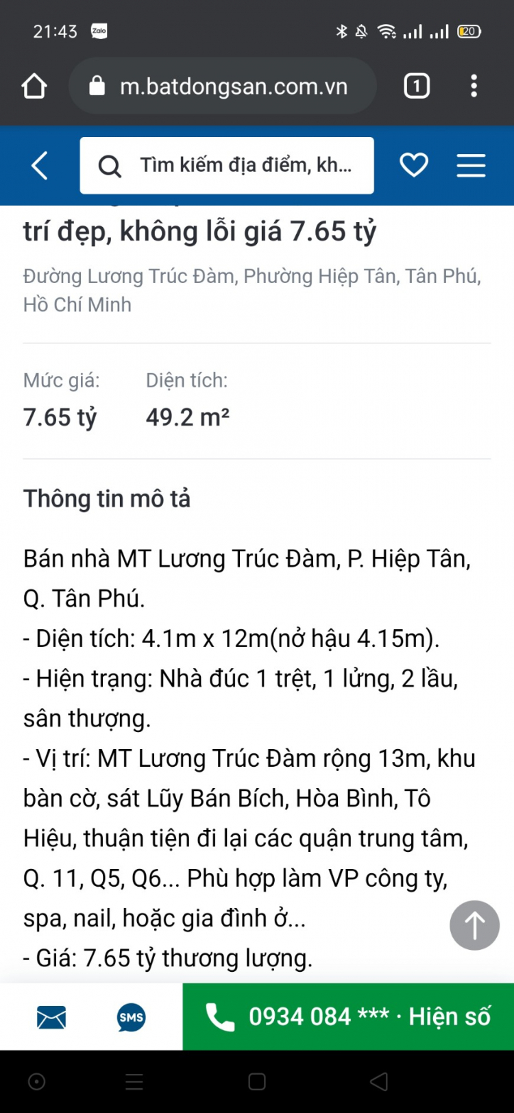 Sài Gòn: Có bác nào bị ngộp cần giải cứu BĐS không?