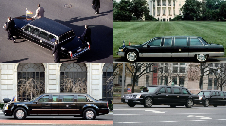 Điểm qua dàn xe đặc biệt của tổng thống Mỹ trong 60 năm: từ mui trần Continental đến quái thú The Beast
