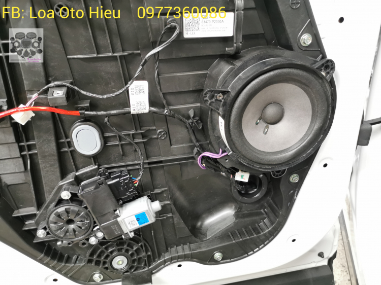 Kia Sorento 2021 nâng cấp âm thanh với cấu hình 9 loa Bose made in Mexico.