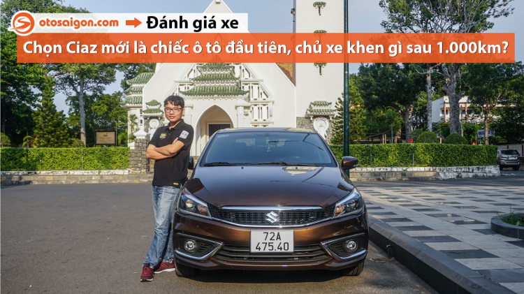 Người dùng đánh giá xe Ciaz mới: “Xứng đáng để lựa chọn”