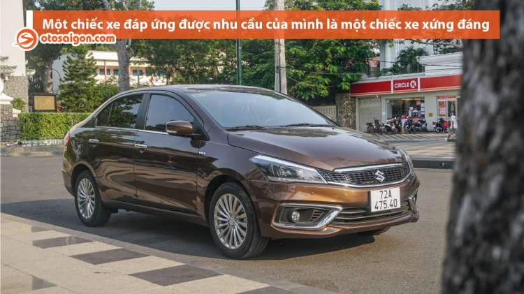 Người dùng đánh giá xe Ciaz mới: “Xứng đáng để lựa chọn”