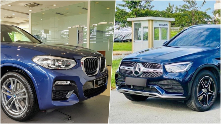 Nên mua 2021 GLC300 4matic hay BMW X3 xDrive30i M Sport?