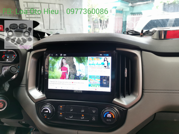 Độ âm thanh Chevrolet toàn diện và màn hình Android cùng ghế điện Lexus Ls 600h.