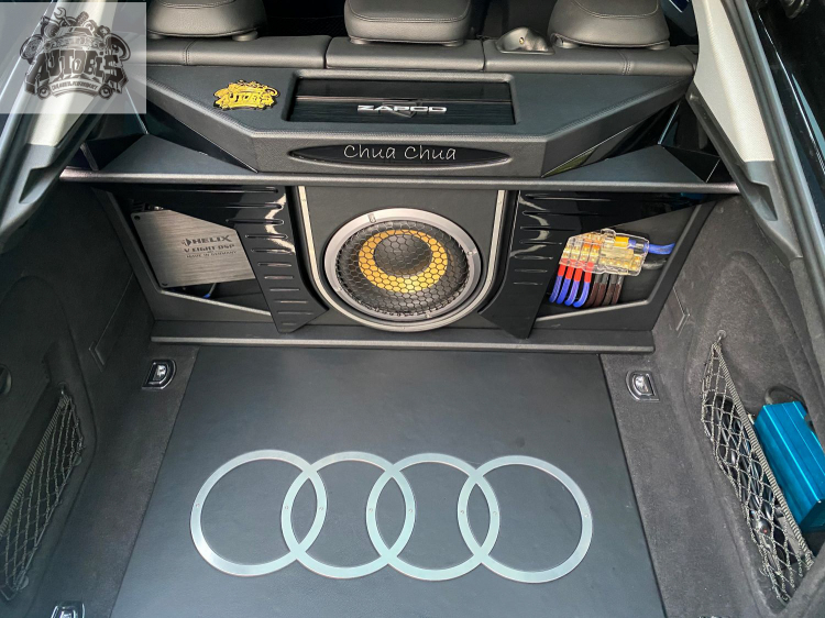 Độ âm thanh cực đỉnh cho xe Audi A5 Sport