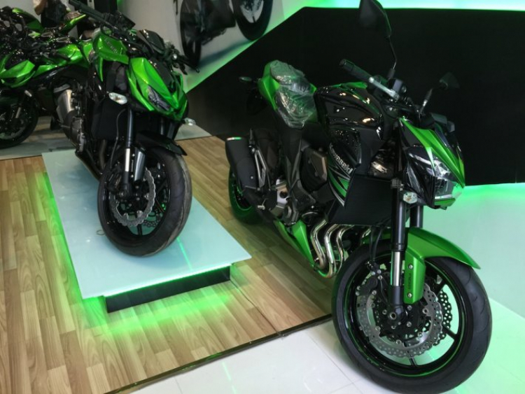 Lô xe Kawasaki chính hãng về đến Việt Nam