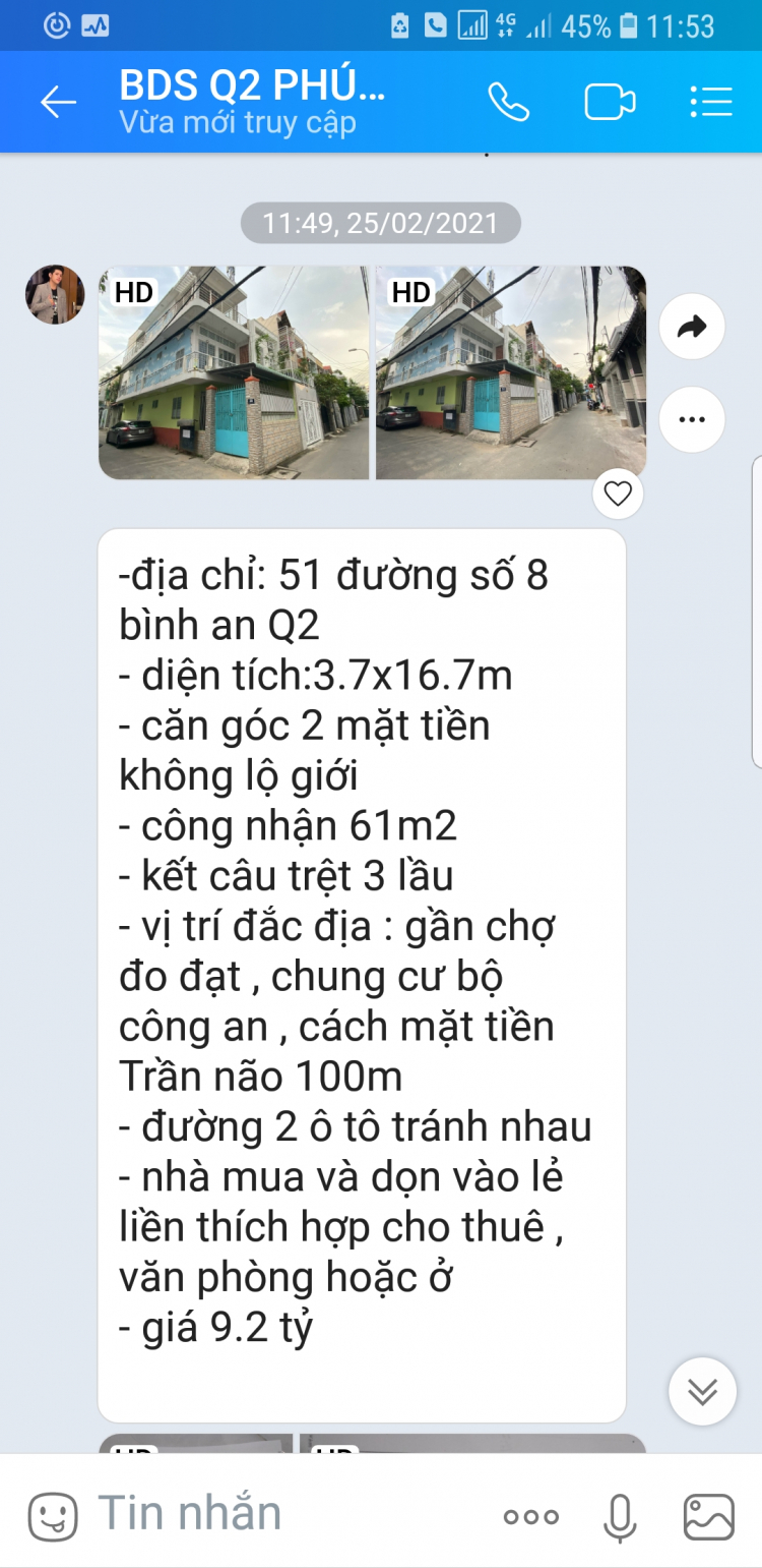 10 tỷ mua nhà nhỏ ở gần trung tâm như Q3 hay mua cccc?