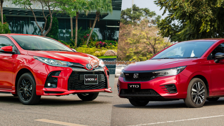 Tư vấn mua Toyota Vios hay Honda City trong năm 2021?