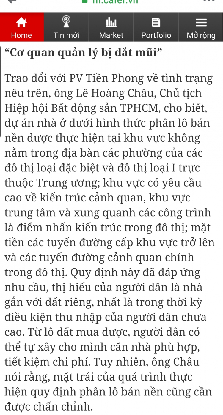 [BĐS] lên Thổ, chia Lô, bán Nền