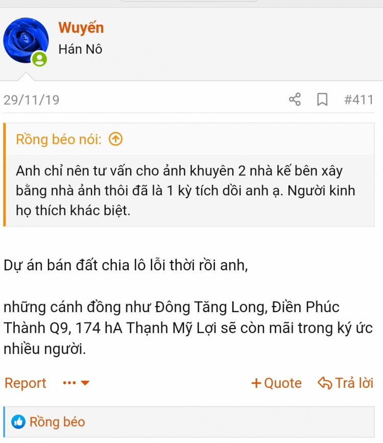 [BĐS] lên Thổ, chia Lô, bán Nền