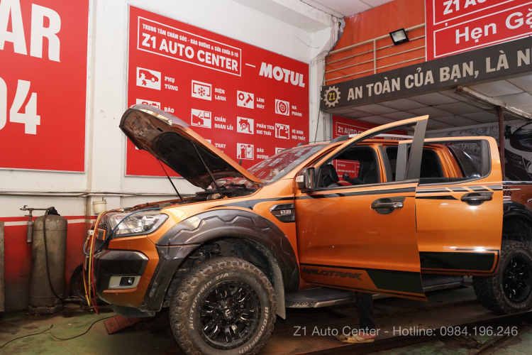 Chống ồn cho Ford Ranger Wildtrak 2016