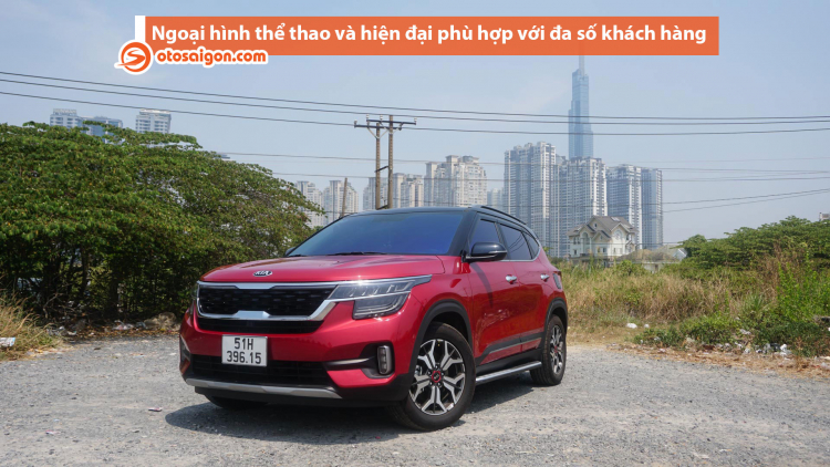 Thiết kế của xe kia seltos