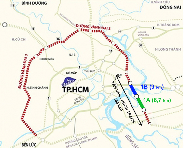 Vành đai 3 Tân Vạn - Nhơn Trạch có gì mới?