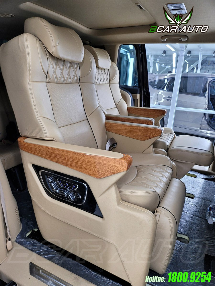 Độ ghế limousine cho Toyota Sienna, xe 7 chỗ Độ ghế limousine cho Toyota Sienna, xe 7 chỗ