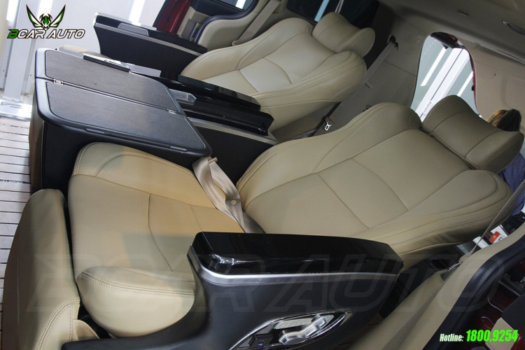 Độ ghế limousine cho Toyota Sienna, xe 7 chỗ Độ ghế limousine cho Toyota Sienna, xe 7 chỗ