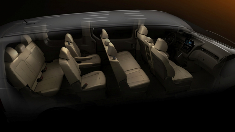 Hyundai Staria hé lộ loạt ảnh mới: MPV mang hơi hướng của tương lai