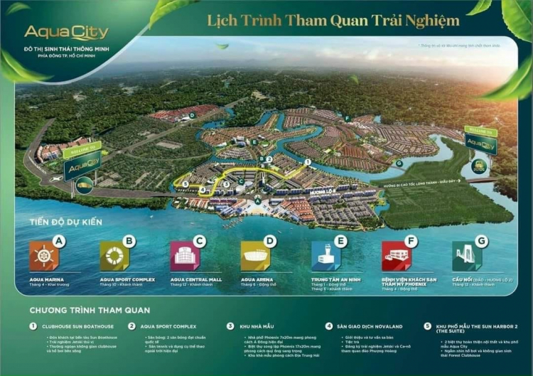 Dự án AQUA CITY của Novaland ở thành phố Biên Hòa, tỉnh Đồng Nai