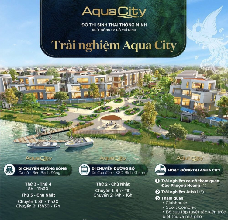 Dự án AQUA CITY của Novaland ở thành phố Biên Hòa, tỉnh Đồng Nai