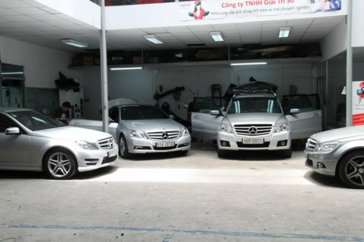 Các Xe Meredes Benz đã độ âm thanh tại Saigon Car Audio Các Xe Meredes Benz đã độ âm thanh tại Saigon Car Audio