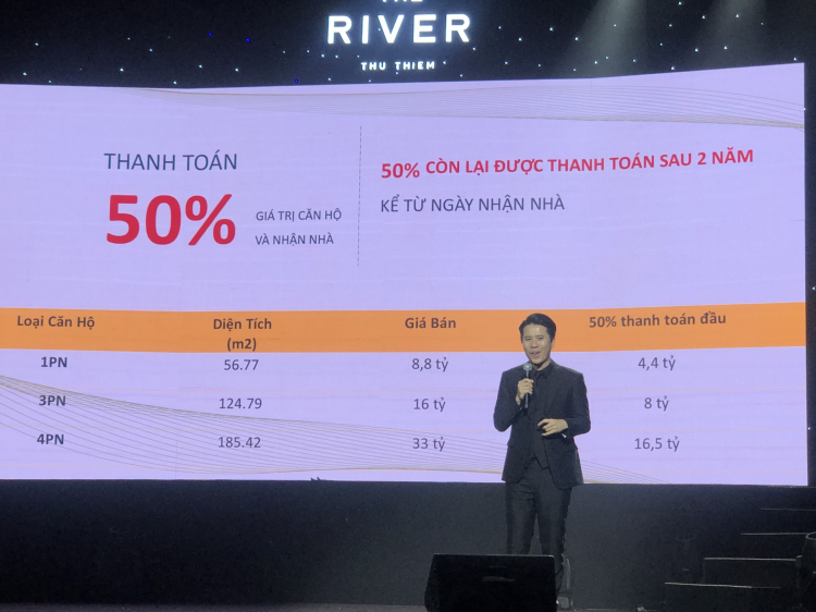 The River - mặt tiền đại lộ vòng cung Thủ Thiêm