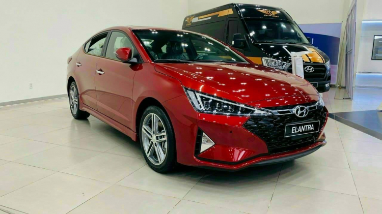 Elantra Sport vin 2020 đỏ giảm ngay 49 triệu tiền mặt giao xe ngay