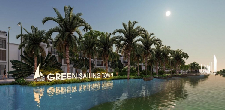Dòng Sông Green Sailing Town Dòng Sông Green Sailing Town