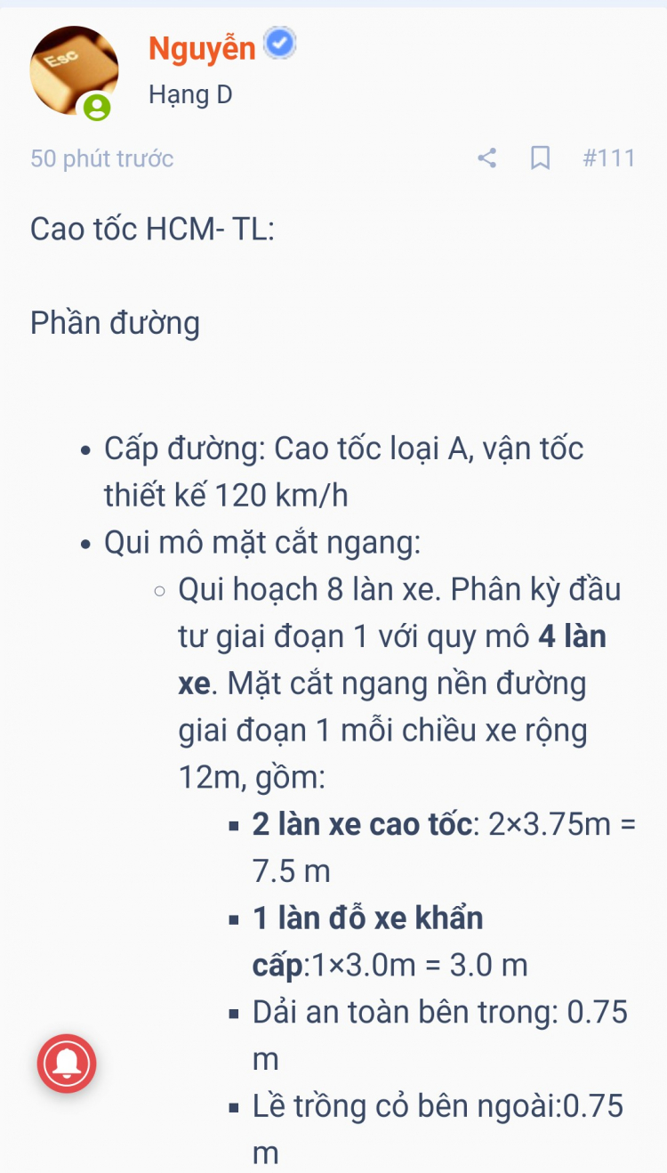 Chạy gần đạt tốc độ tối đa làn trái ở cao tốc, nhưng xe sau xin vượt thì có cho vượt?