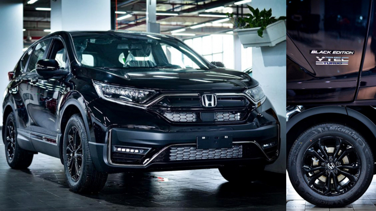 Honda CR-V LSE 2021 “đen từ trong ra ngoài” đã về đến đại lý, sẵn sàng đến tay khách hàng