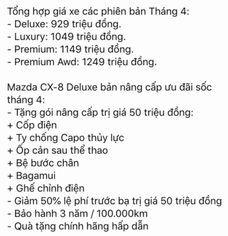 Mazda CX-3 và CX-30 có giá tạm tính từ 700 triệu: nhập Thái, cuối tháng 4 về đại lý Mazda CX-3 và CX-30 có giá tạm tính từ 700 triệu: nhập Thái, cuối tháng 4 về đại lý