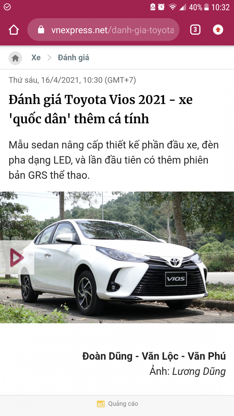 Toyota Vios: đế chế "vua doanh số" có sắp bị lung lay và lật đổ?