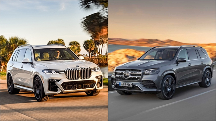 Phân vân về SUV 7 chỗ Mercedes GLS450 và BMW X7 M-Sport