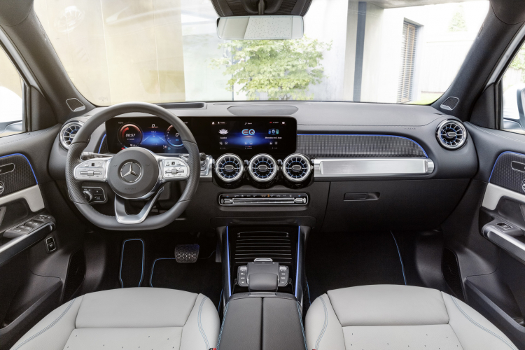 Mercedes-Benz EQB 2022 ra mắt: di chuyển 419 km trong một lần sạc