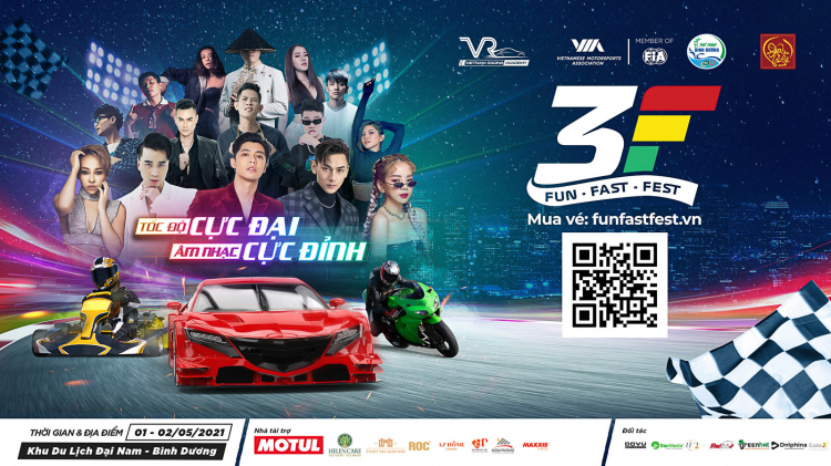 Fun Fast Fest - Đại lễ hội đua xe tốc độ, âm nhạc và giải trí lần đầu tiên có mặt tại Việt Nam