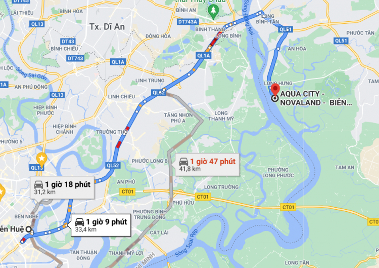 Dự án AQUA CITY của Novaland ở thành phố Biên Hòa, tỉnh Đồng Nai Dự án AQUA CITY của Novaland ở thành phố Biên Hòa, tỉnh Đồng Nai