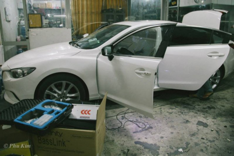 Cách âm và độ âm thanh cho Mazda 6 Cách âm và độ âm thanh cho Mazda 6