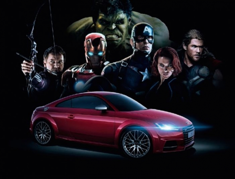 Audi đồng hành cùng "bom tấn" The Avengers: Đế chế Ultron